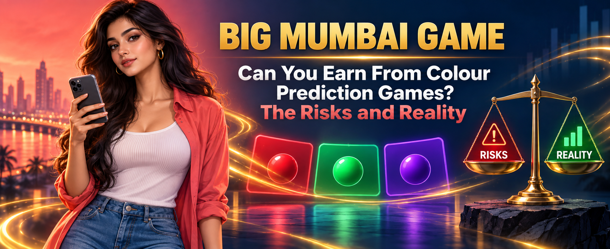 Big Mumbai Game guide to earning from colour prediction games, risks and reality